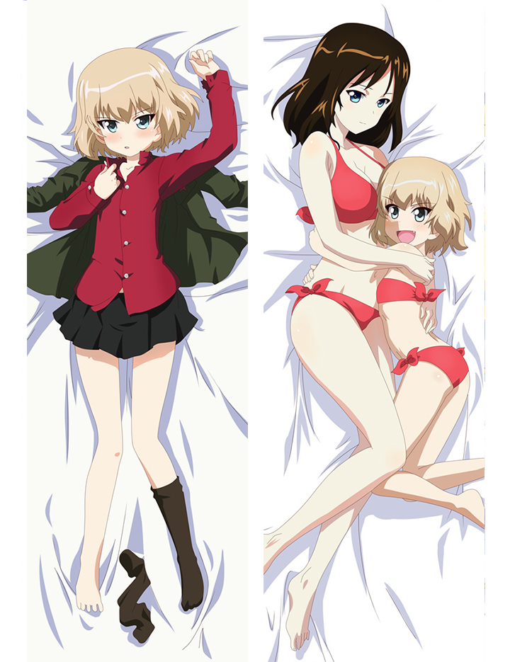 Girls Und Panzer Nonna Anime Dakimakura Pillow Cover