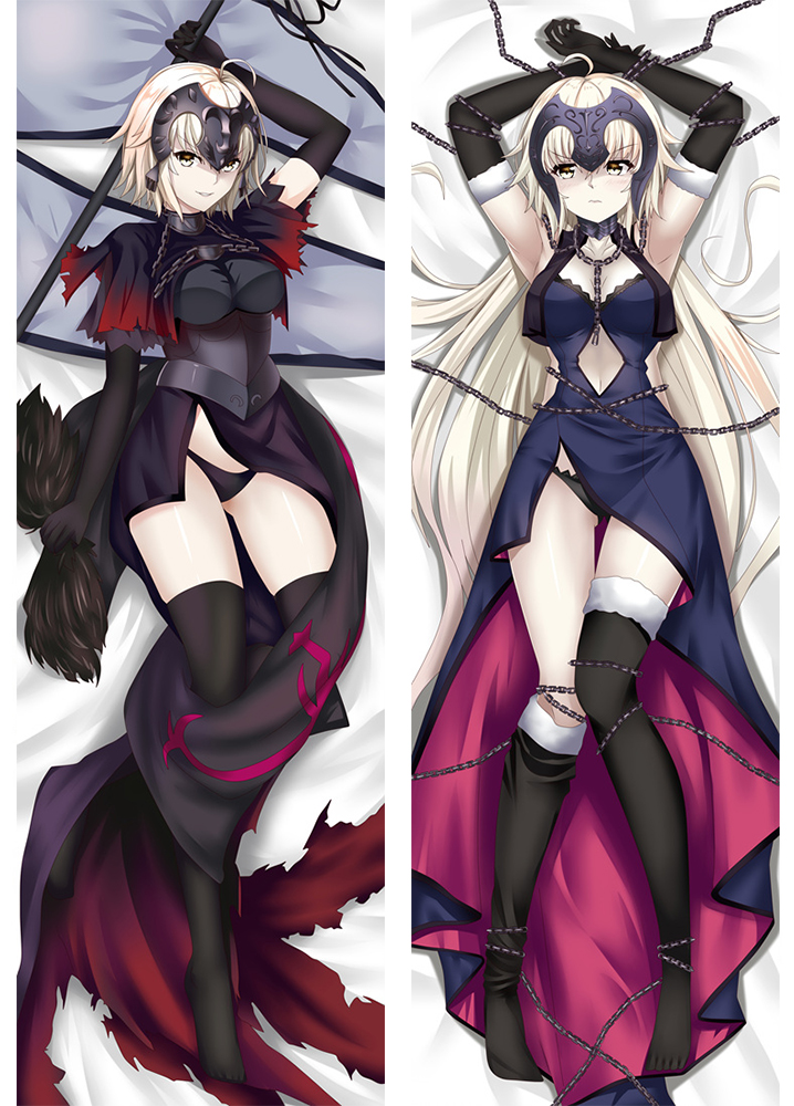 Fate/Grand Order FateGO FGO Jeanne d'Arc alter Anime Dakimakura Pillow Cover