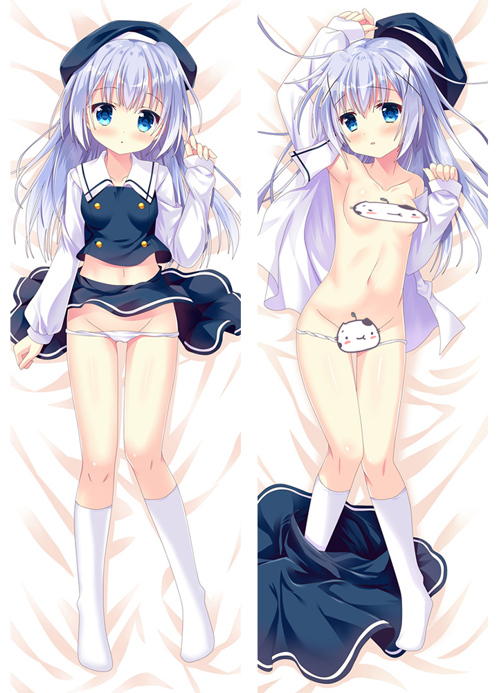 Is the Order a Rabbit Chino Kafū Anime Dakimakura Pillow Cover