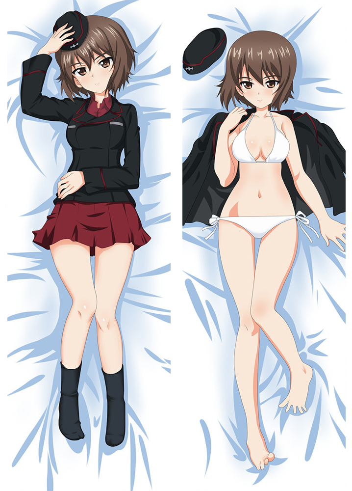 Girls und Panzer Maho Nishizumi Anime Dakimakura Pillow Cover