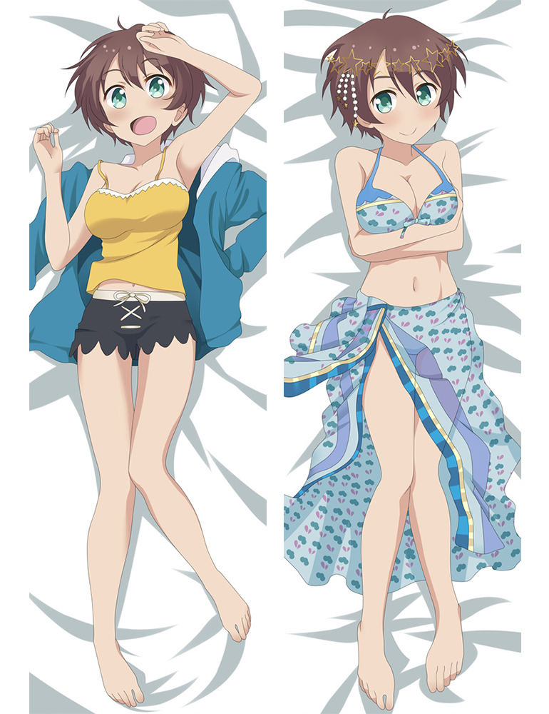 New Game! Shinoda Hajime Anime Dakimakura Pillow Case H3754