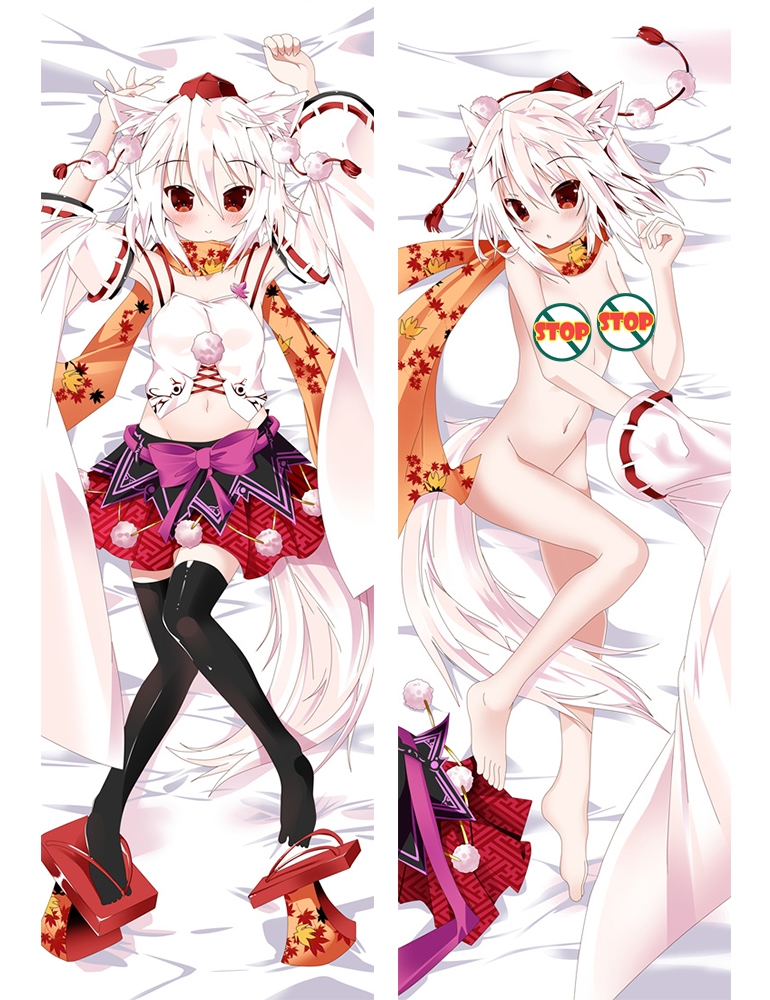 Touhou Project Inubashiri Momiji Anime Dakimakura Pillow Case
