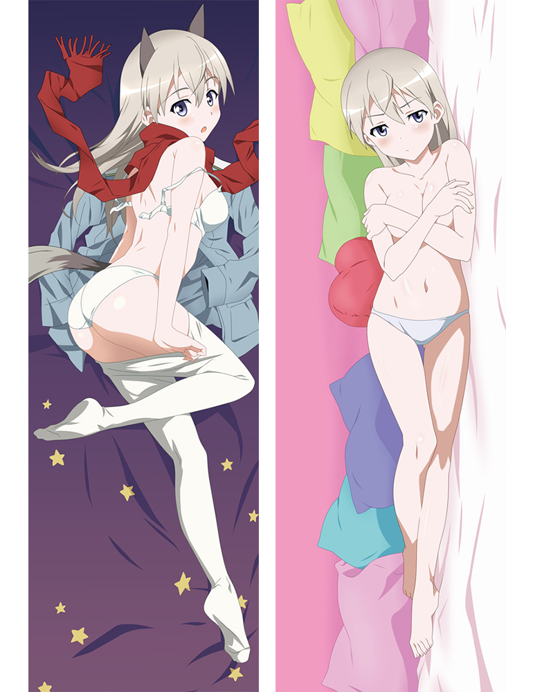 Strike Witches Eila Ilmatar Juutilainen Anime Dakimakura Pillow Case