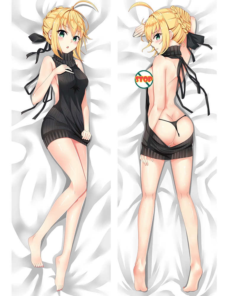 New Fate Stay Night Dakimakura Saber Otaku Anime Hugging Body Pillow Case Cover
