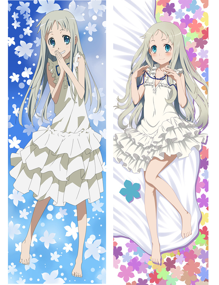 New Anohana, The Flower We Saw That Day - Meiko Honma Anime Dakimakura Pillow Cover
