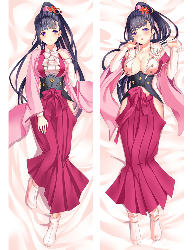 New Anime Kabaneri of the Iron Fortress Ayame Yomokawa Dakimakura Hugging Body Pillow case