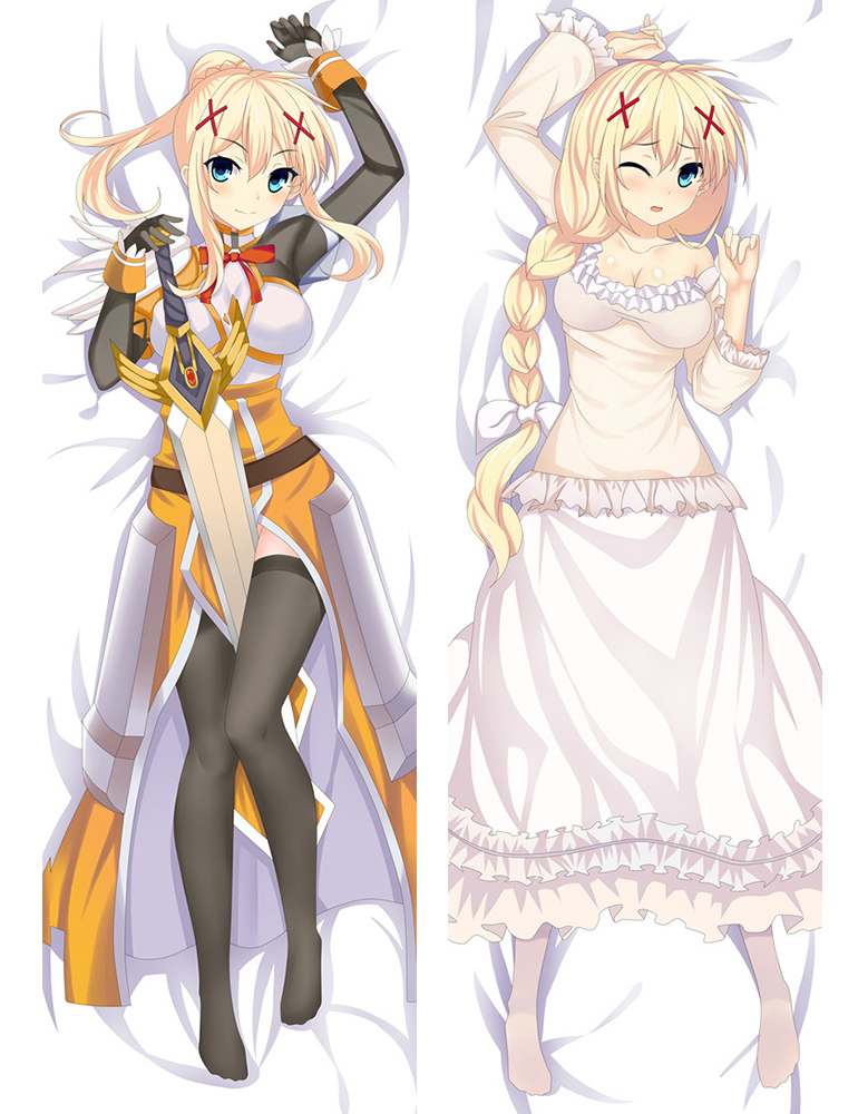 New KonoSuba God Blessing for This Wonderful World! Megumin Akua Darkness Main Heroine Cushion Cover Case