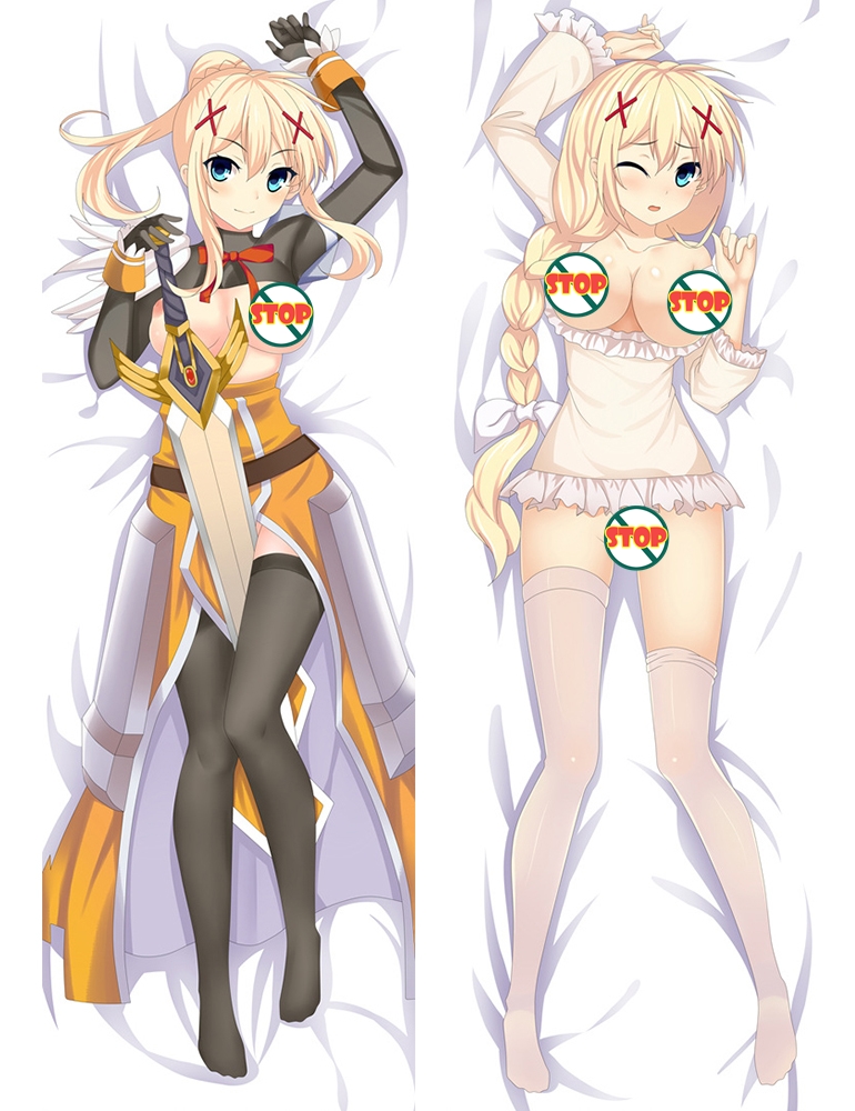 New KonoSuba God Blessing for This Wonderful World! Megumin Akua Darkness Main Heroine Cushion Cover Case