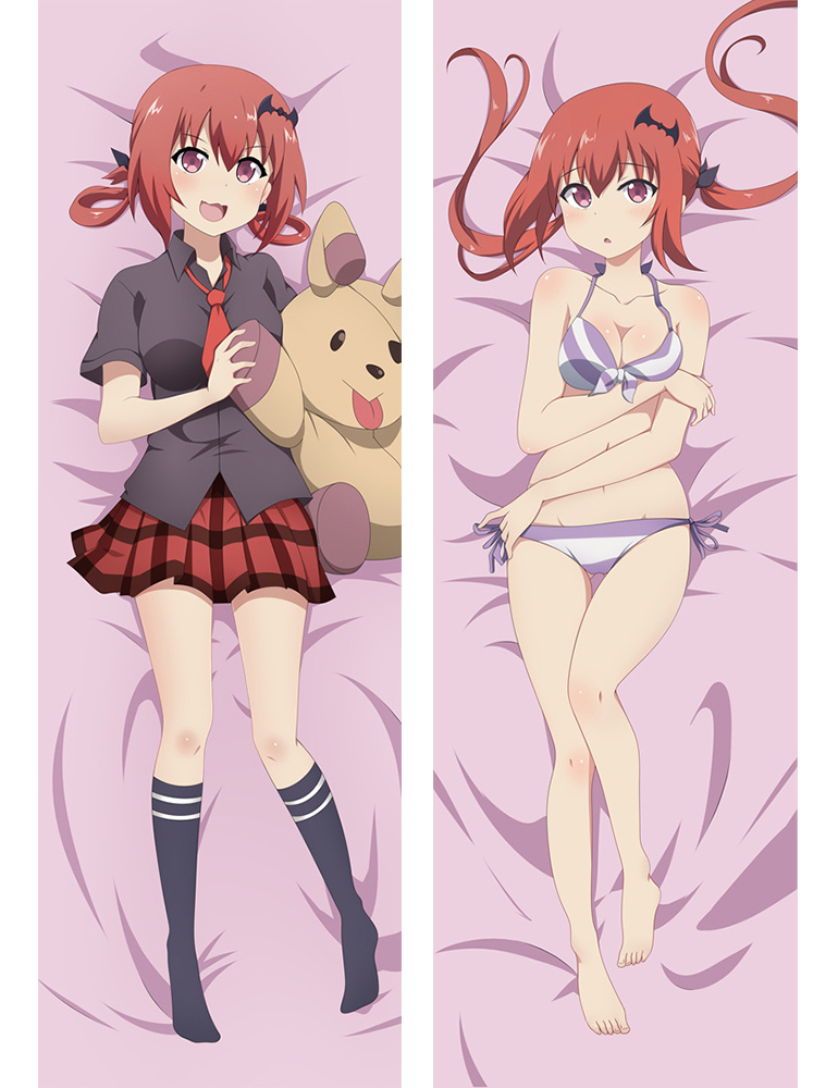 Newly Anime Gabriel DropOut Satanichia Dakimakura Hugging Body Pillow Cover Case