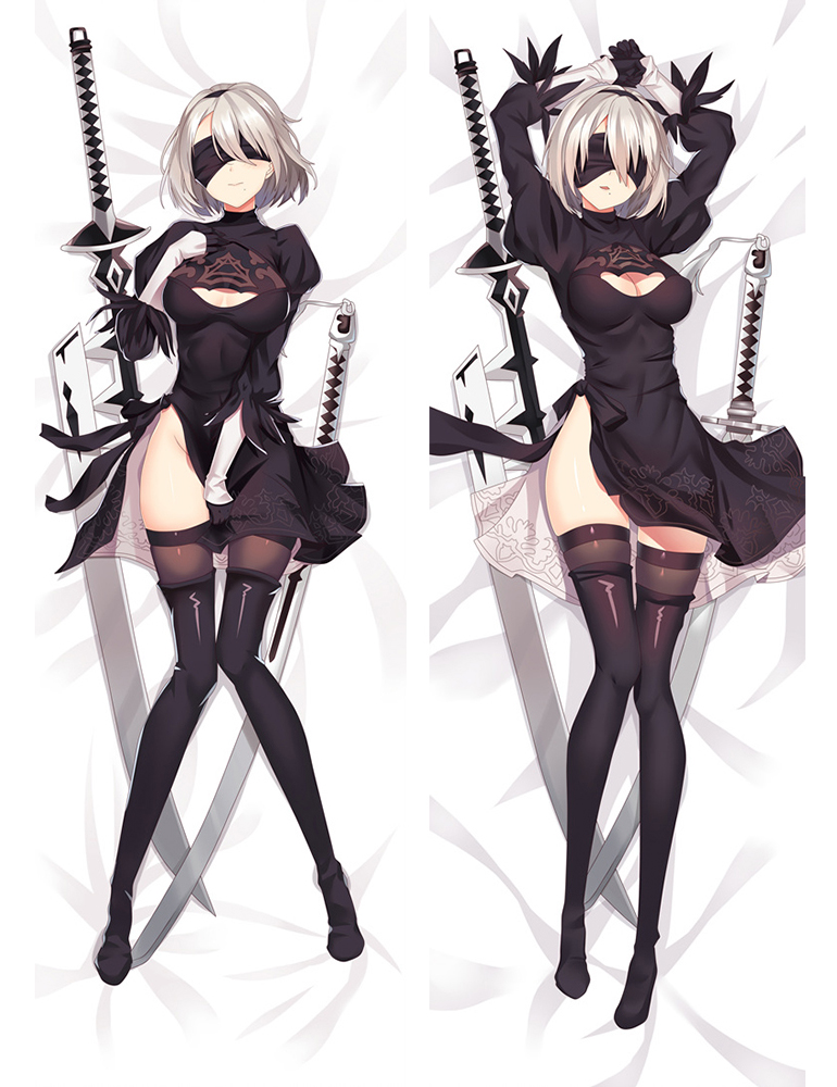 Nier: Automata 2B Anime Dakimakura Hugging Body Pillow Cover