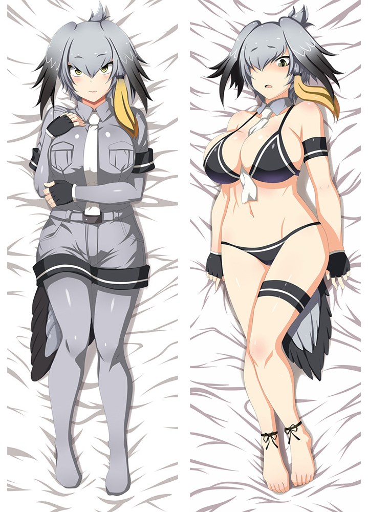 Newly Anime Kemono Friends Shoebill Dakimakura Pillow Case Hugging Body