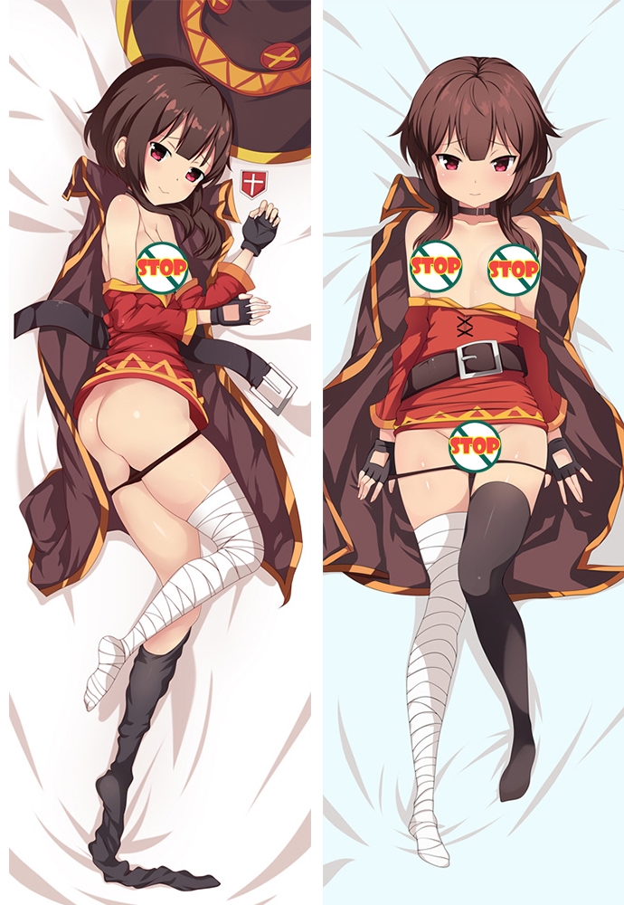 Newly KonoSuba Megumin/KonoSuba Megumin Pillow Case Cover Loli Anime Dakimakura Hugging Body