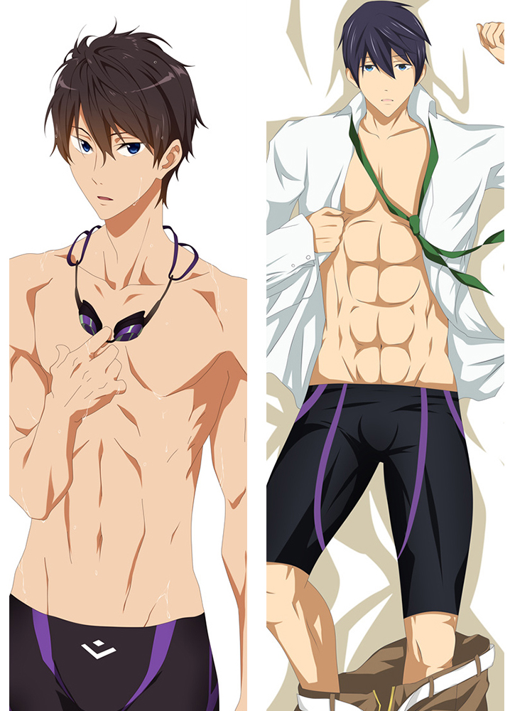 Newly Hot Anime Free Pillow Case Cover Hugging Body Anime Dakimakura