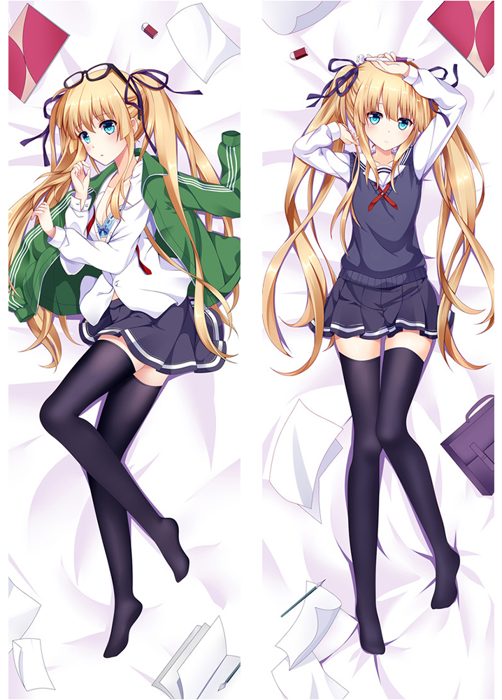Newly Saekano:How to Raise a Boring Girlfriend Dakimakura Pillow Case Hugging Body