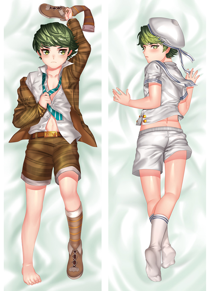 Anime boy Peter Gay Anime Dakimakura Pillow Cover