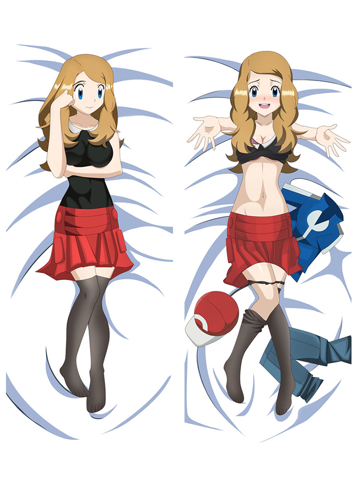 Pokemon XY Serena Anime Dakimakura Pillow Cover