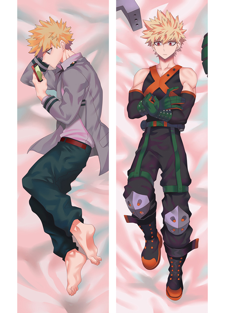 New Anime My Boku No Hero Academia Bakugou Katsuki/My Hero Academia Pillow Case Cover Hugging Body