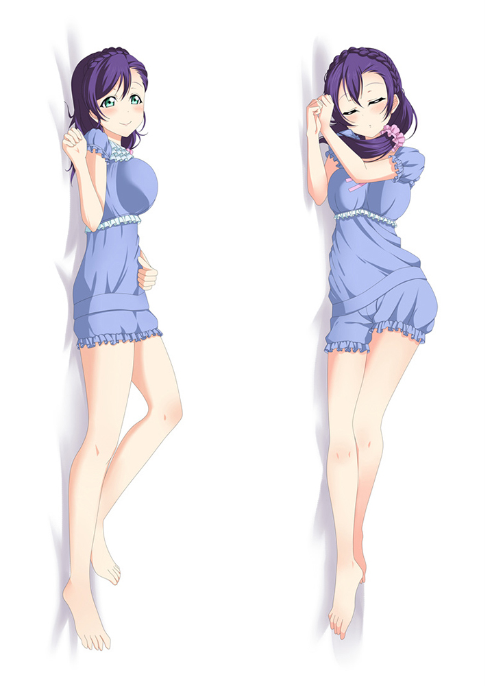 New Cute Anime Dakimakura Love Live Toujou Nozomi Hugging Body Pillow Case cover