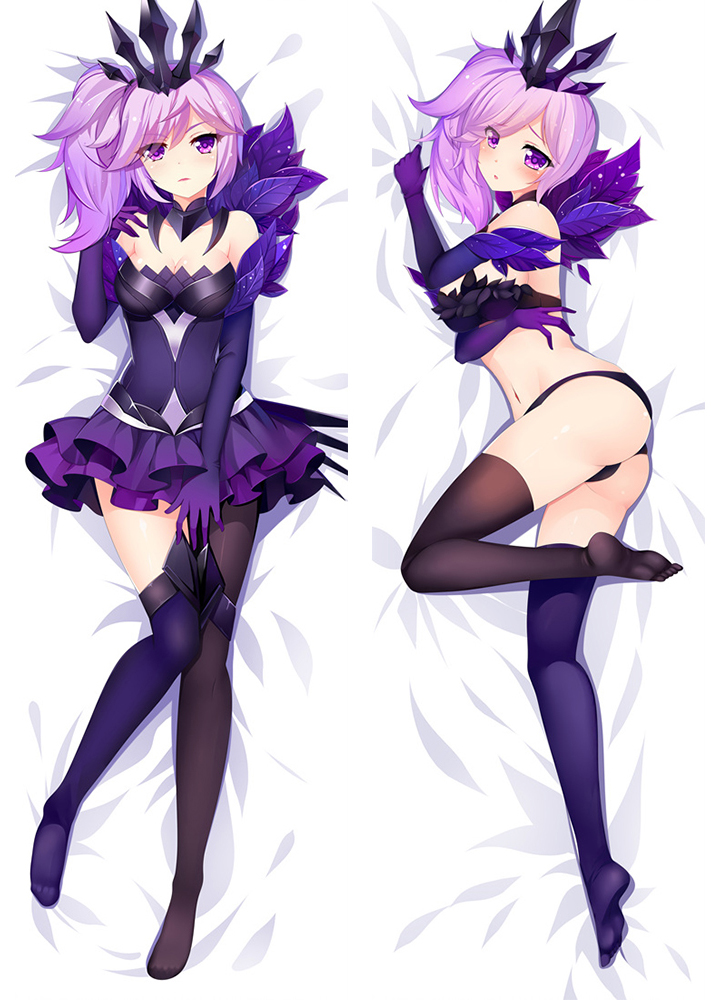 New LOL League of Legends Luxanna Anime Dakimakura PillowCase Body Cover