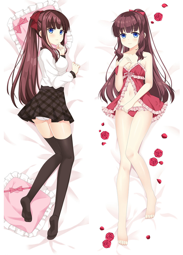 New Anime New Game! Hifumi Takimoto Dakimakura Hugging Body Pillow Case Cover gift