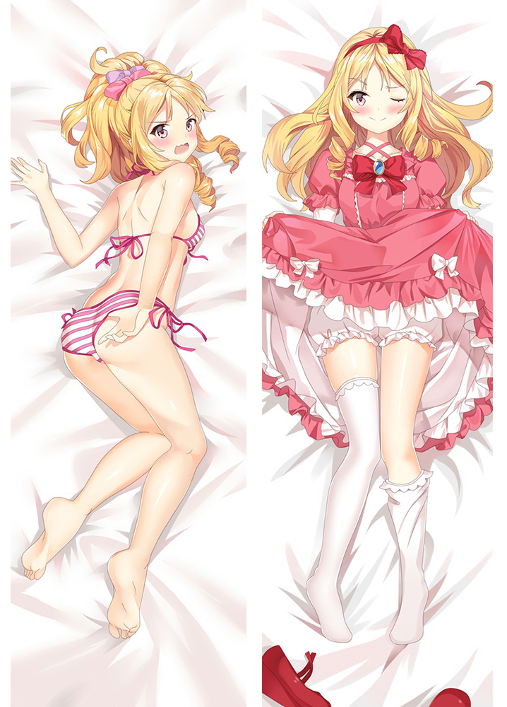 New Eromanga Sensei Anime Pillow Case Cover otaku Japan Dakimakura Hugging Body
