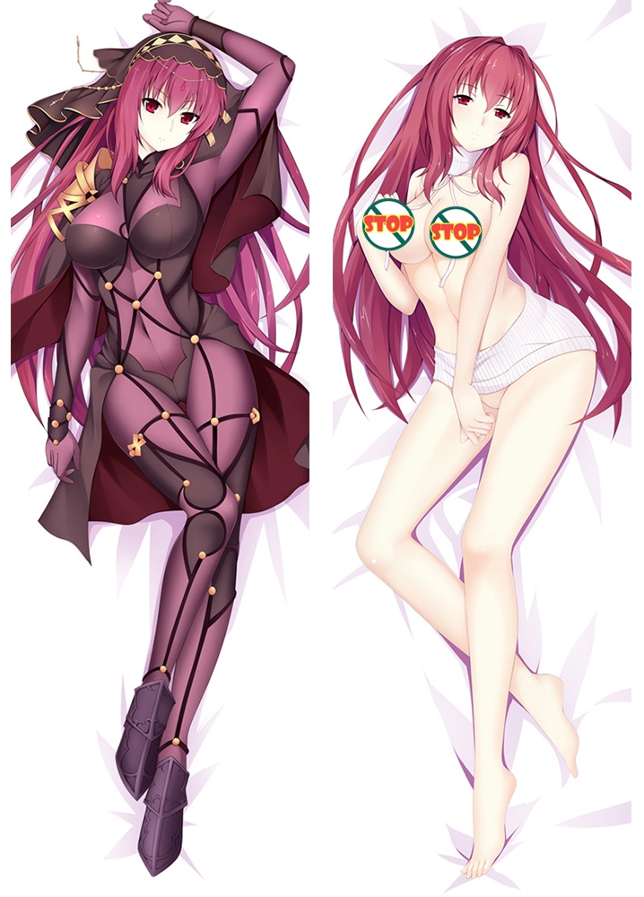 New Fate Grand Order FGO Dakimakura Scathach Anime Girl Body Pillow Case Covers