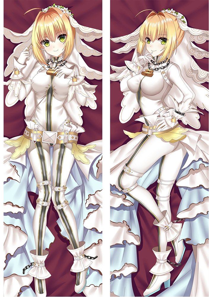 New Fate/EXTRA Dakimakura Nero Claudius Caesar Augustus Germanicus Anime Girl Body Pillow Case Covers