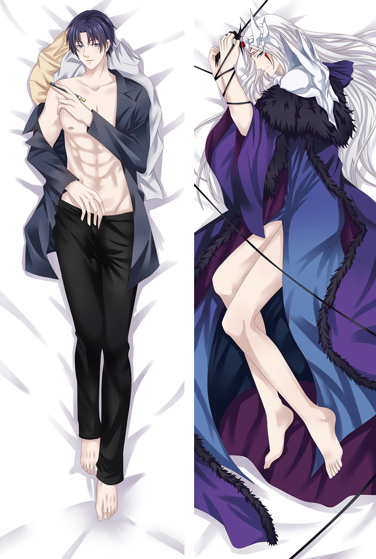 Anime Dakimakura Quan Zhi Gao Shou The King's Avatar Ye Xiu Hug Body Pillow Case