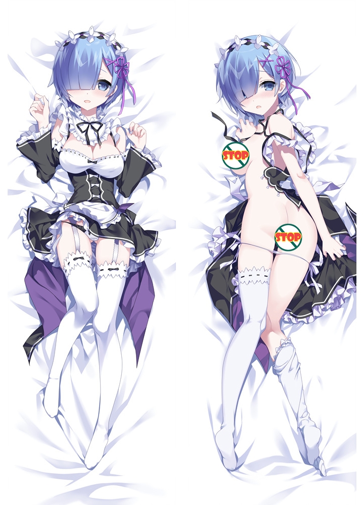 Re:Zero Dakimakura Rem Anime Girl Hugging Body Pillow Cases Cover