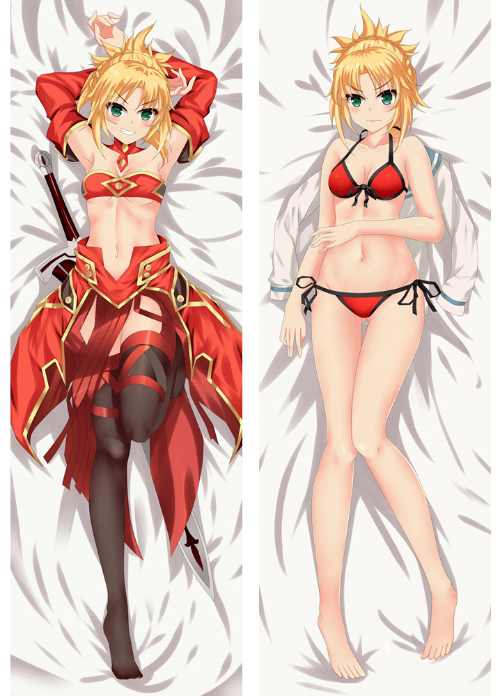 Fate/Stay Night Mordred Anime Dakimakura Pillow Cover