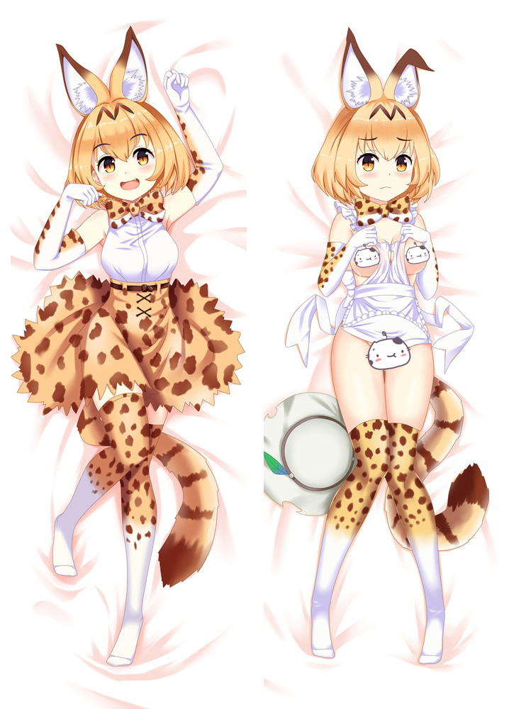 Kemono Friends Serval Anime Dakimakura Pillow Cover