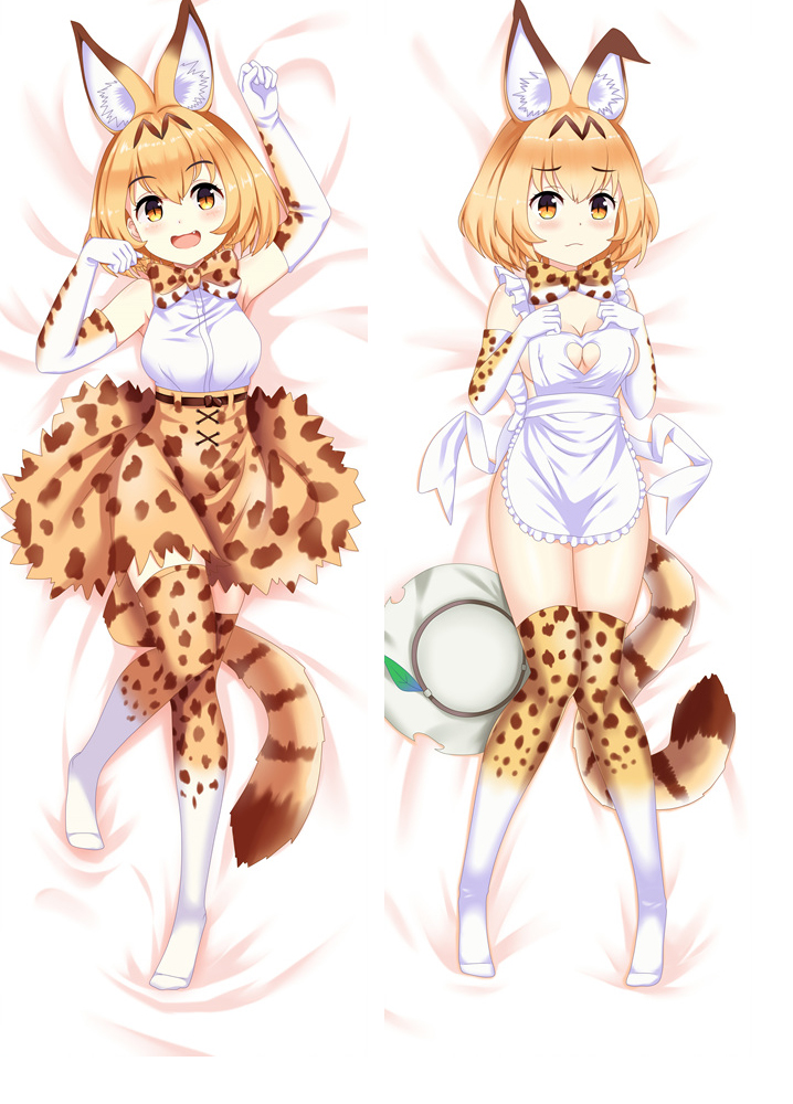 Kemono Friends Serval Anime Dakimakura Pillow Cover