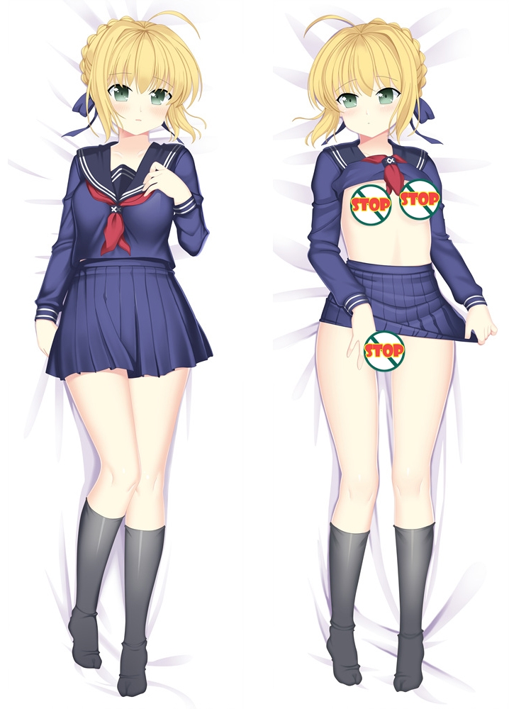 Fate/Stay Night Dakimakura Saber Anime Girl Hugging Body Pillow Cover