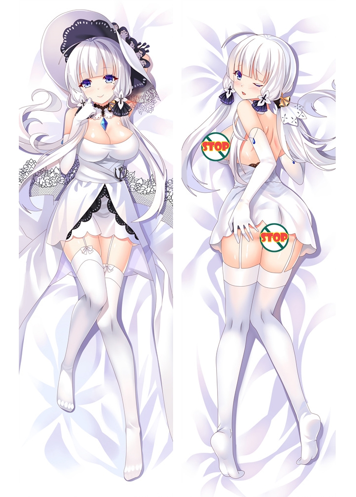 Azur Lane Illustrious Anime Dakimakura Hugging Body PillowCase Cover