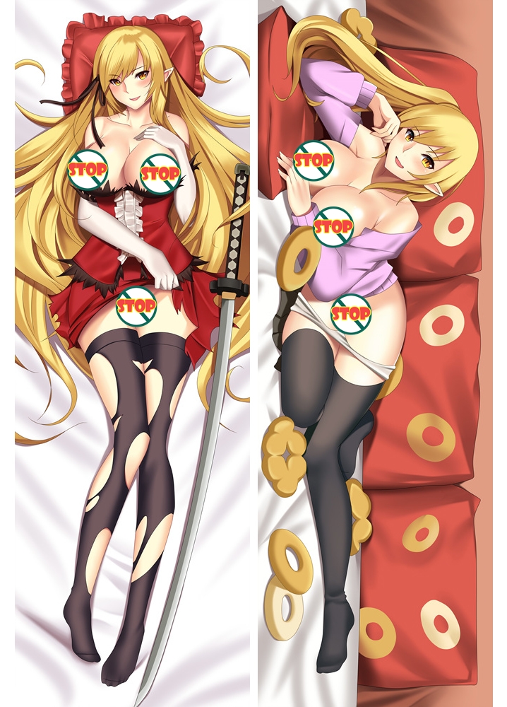 New Monogatari series Pillow Case Cover Japan Anime Hug body Dakimakura
