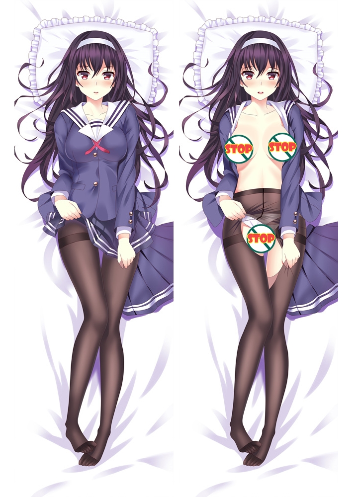 Saekano: How to Raise a Boring Girlfriend Anime Girl Dakimakura Utaha Kasumigaoka Hugging Body Pillow Case Cover