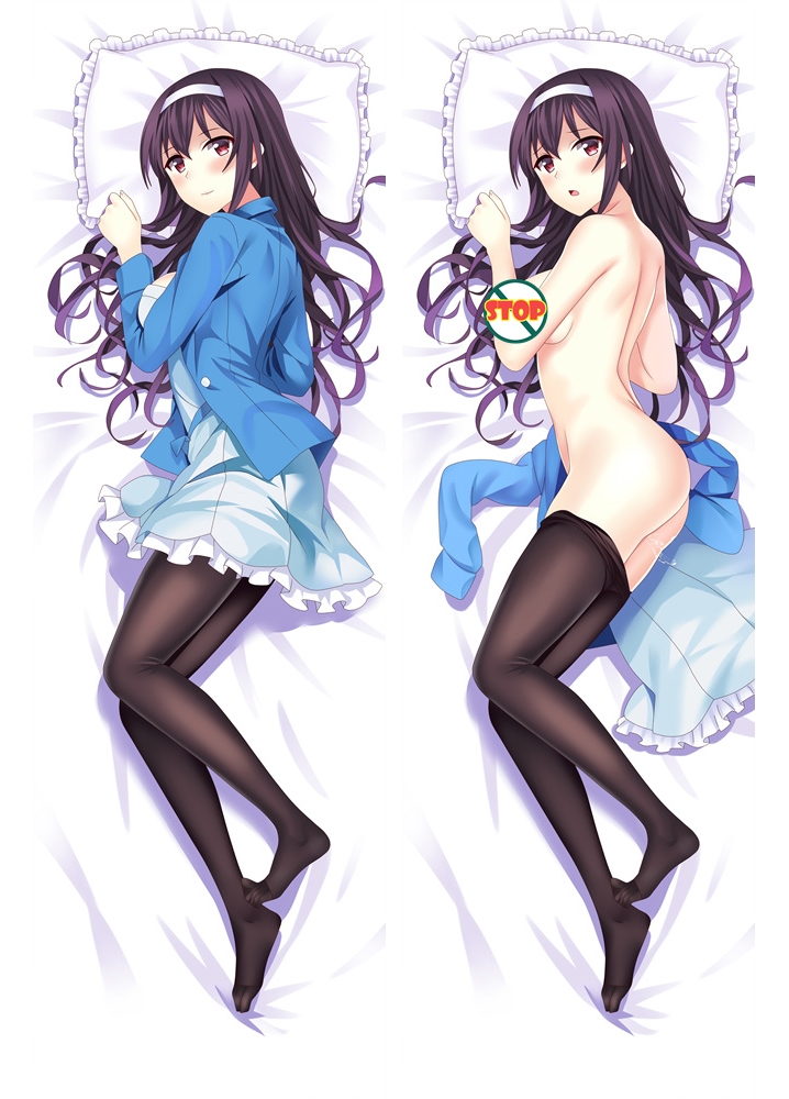 Saekano: How to Raise a Boring Girlfriend Anime Girl Dakimakura Utaha Kasumigaoka Hugging Body Pillow Case Cover 2