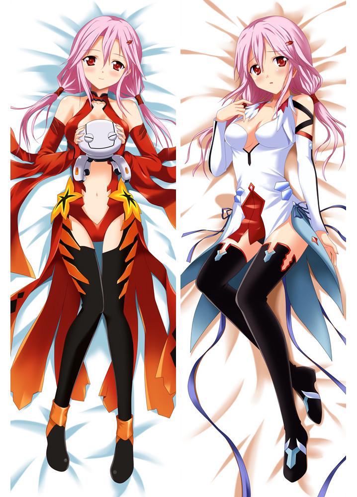 Dakimakura Anime Guilty Crown Girl Yuzuriha Inori Body Pillow Cover Cases