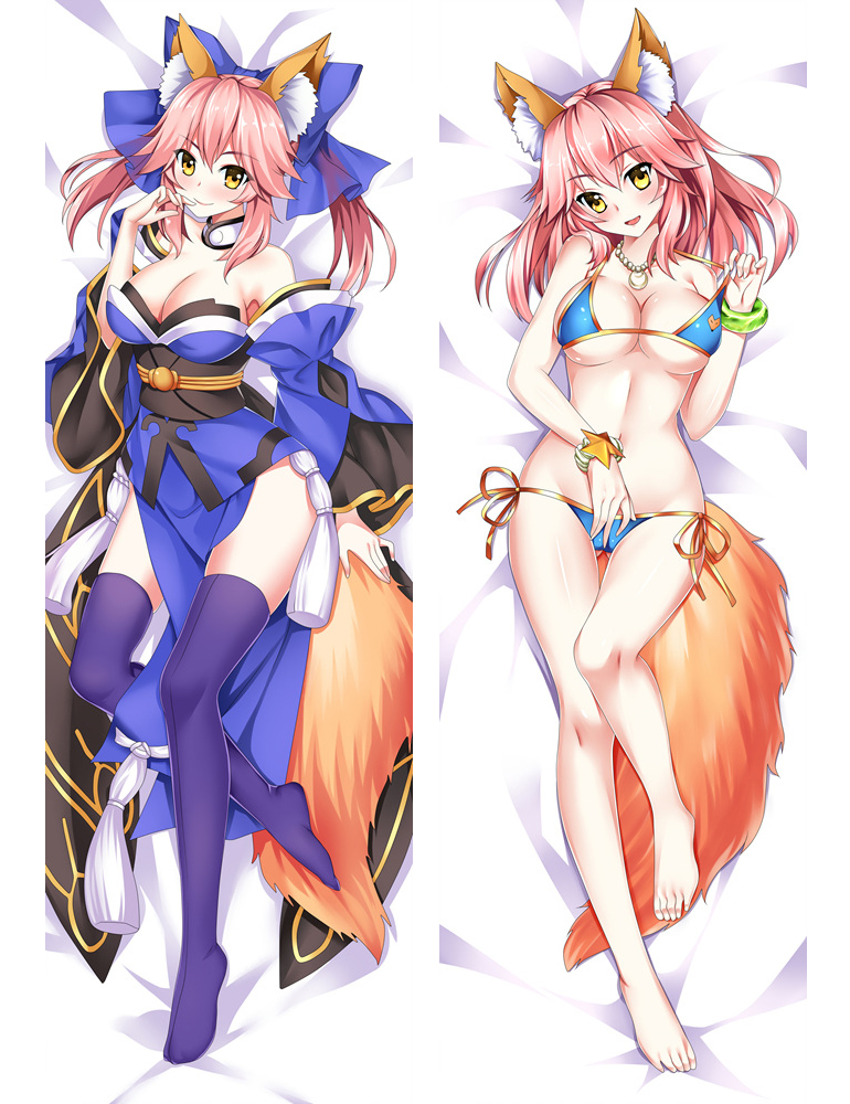 Pillow Case Hugging Body Anime Fate Grand Order Tamamo no Mae Otaku Dakimakura