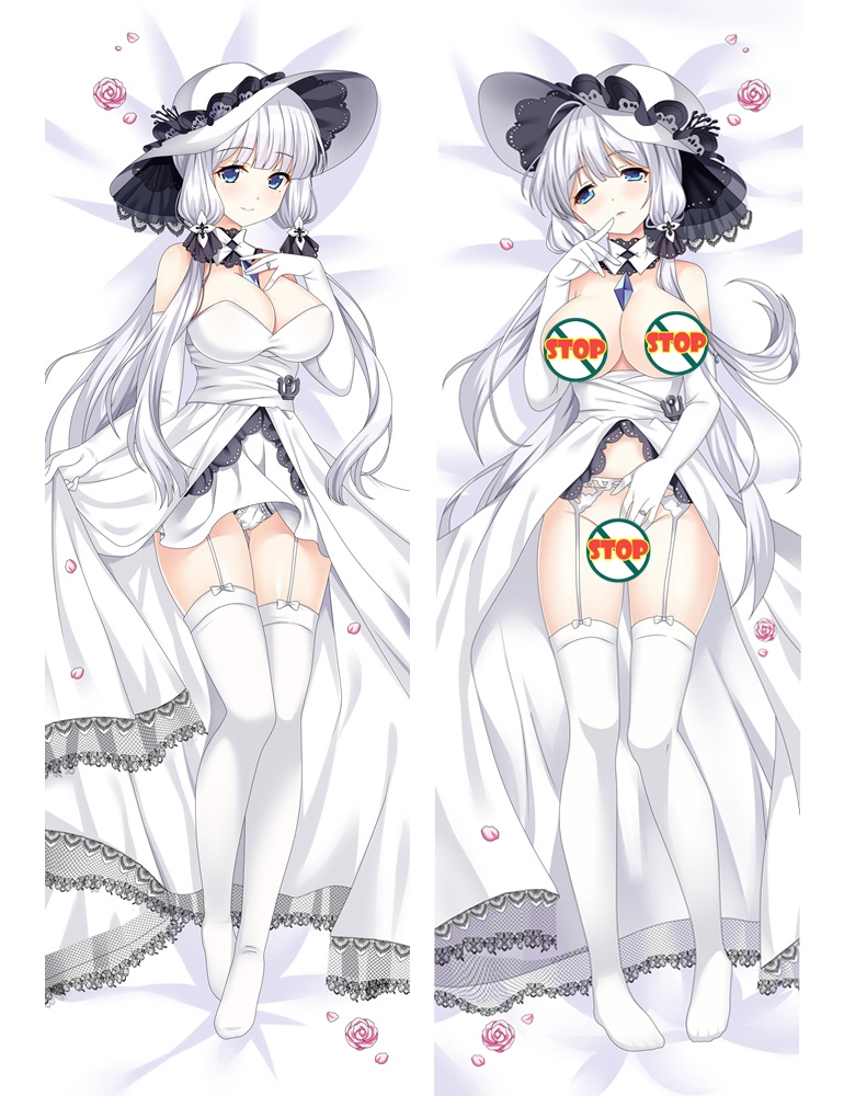 Azur Lane Illustrious Anime Dakimakura Hugging Body Pillow Cover