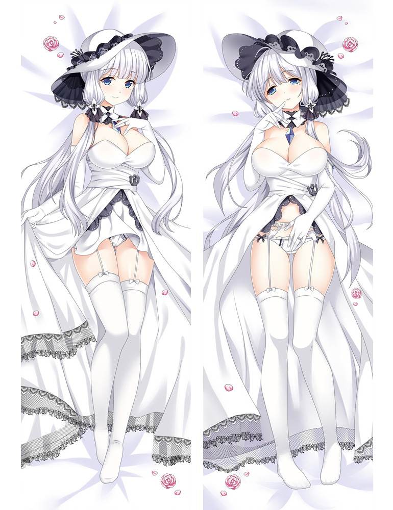 Azur Lane Illustrious Anime Dakimakura Hugging Body Pillow Cover