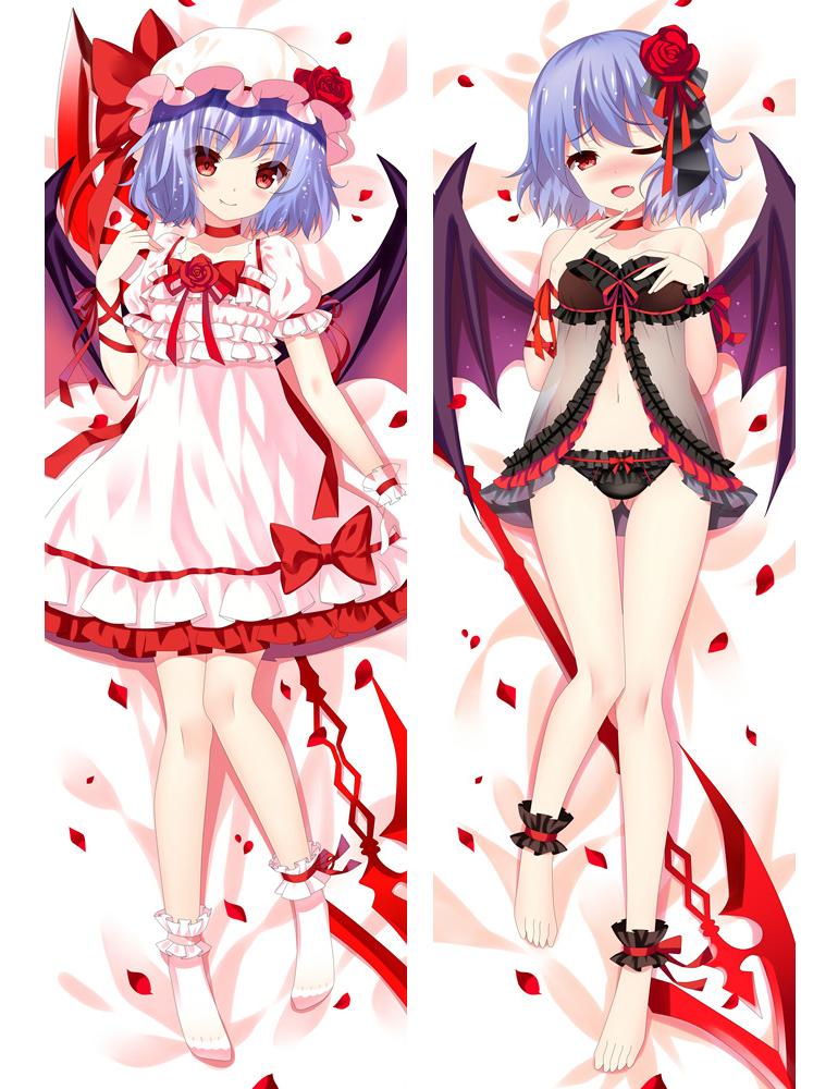 Anime Dakimakura TouHou Project Remilia Scarlet Hug Body Pillow Case