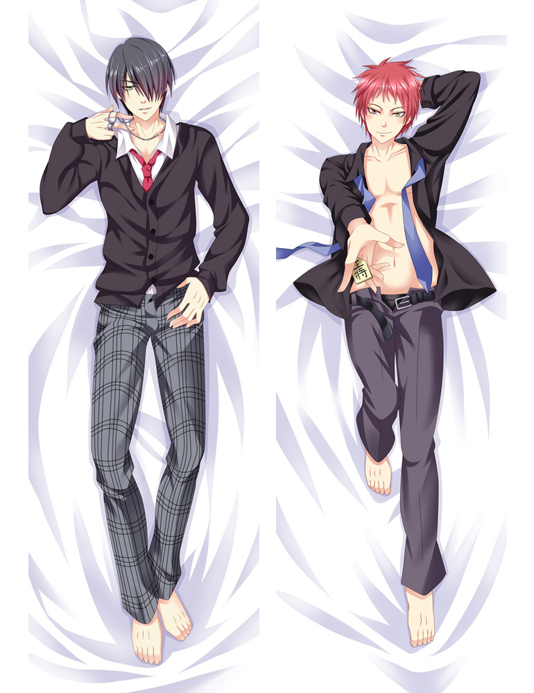 Anime Dakimakura Kuroko's Basketball Kuroko Tetsuya&Himuro Tatsuya Hug Body Pillow Case