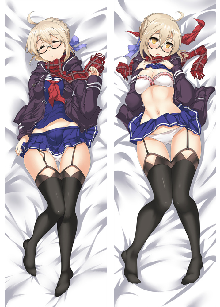 Fate/Grand Order Artoria Pendragon Anime Dakimakura Pillow Cover