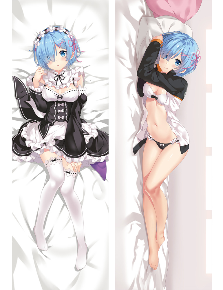 Re:Zero Rem Anime Dakimakura Pillow Cover
