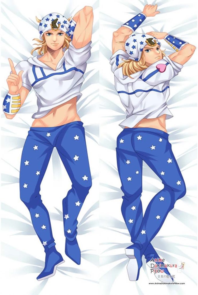 JoJo's Bizarre Adventure Jorge Joestar Male Anime Dakimakura Body Pillow Cover
