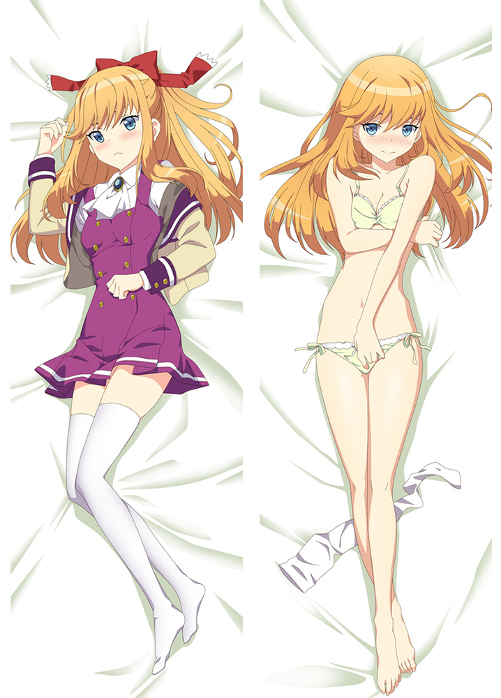 Anime-Gatari Arisu Kamiigusa Anime Dakimakura Pillow Case