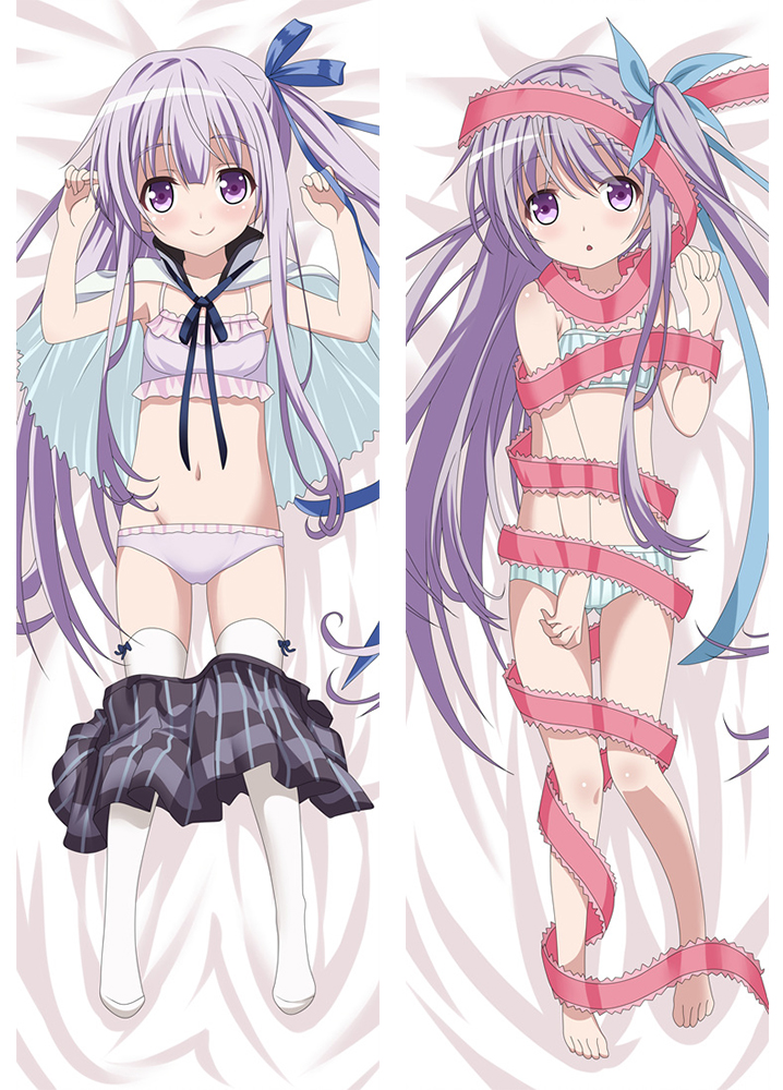Angel's 3Piece Jun Gotō Anime Dakimakura Pillow Case H3762