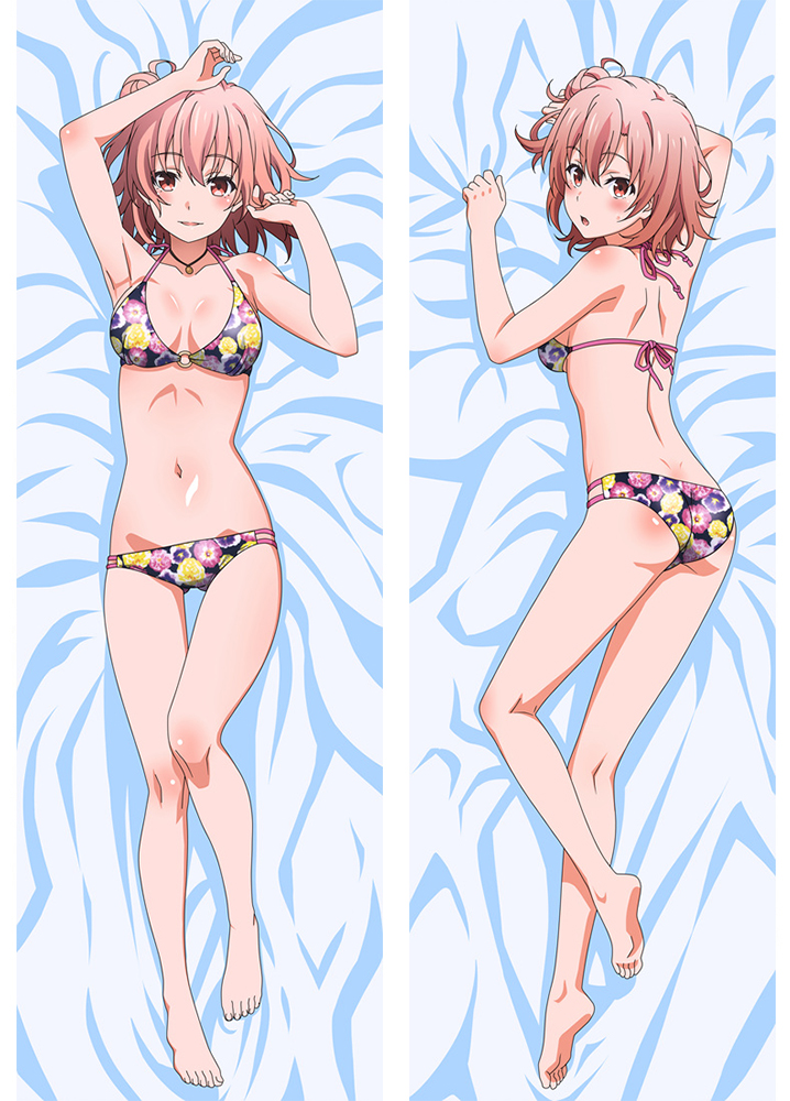 My Youth Romantic Comedy Is Wrong, As I Expected Yui Yuigahama Anime Dakimakura Pillow Case