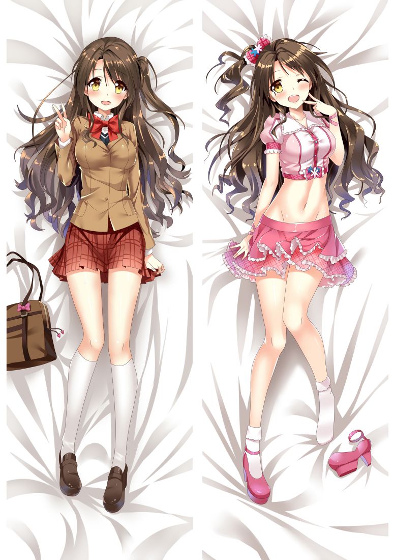 The Idolmaster Cinderella Girls Uzuki Shimamura Anime Dakimakura Pillow Cover